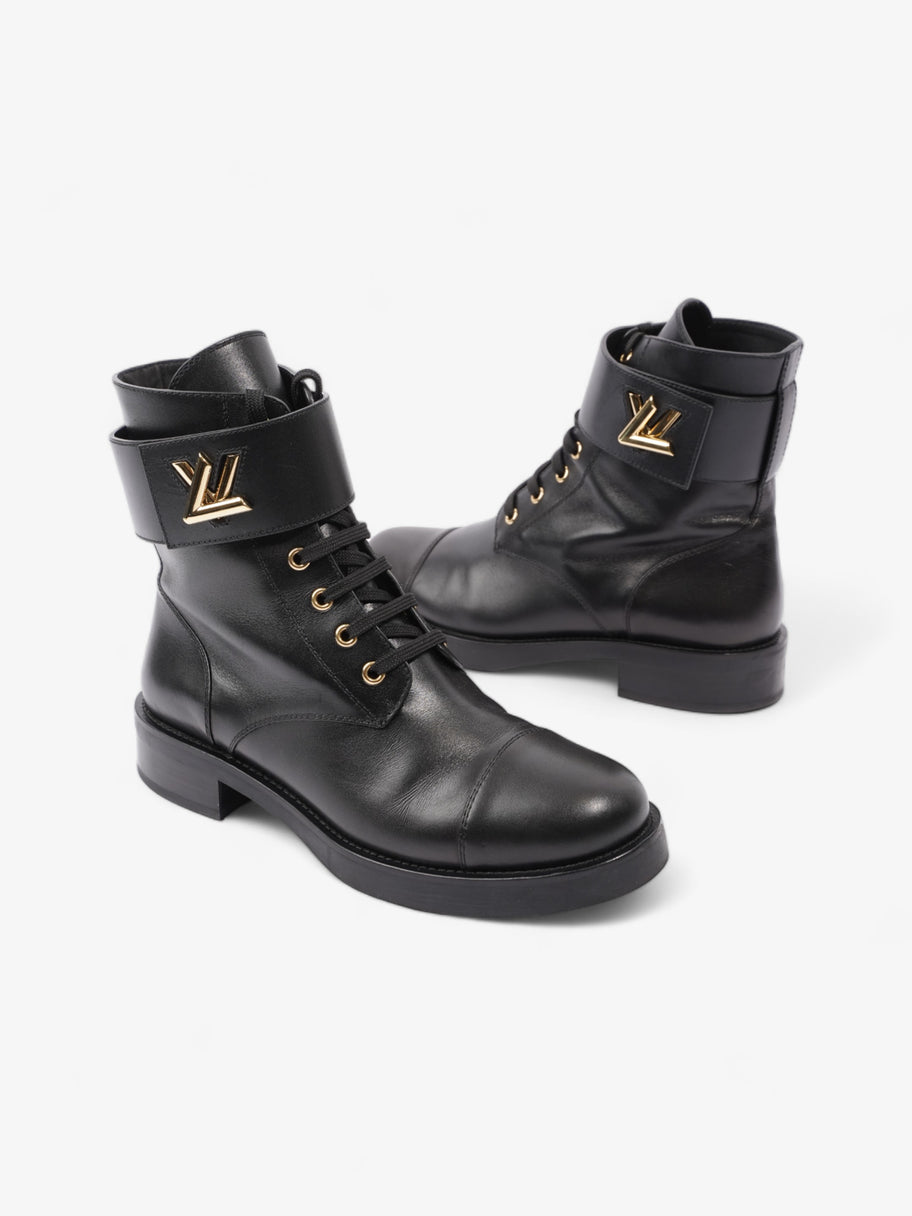 Louis Vuitton Wonderland Flat Rangers Black Leather EU 39.5 UK 6.5 Image 9