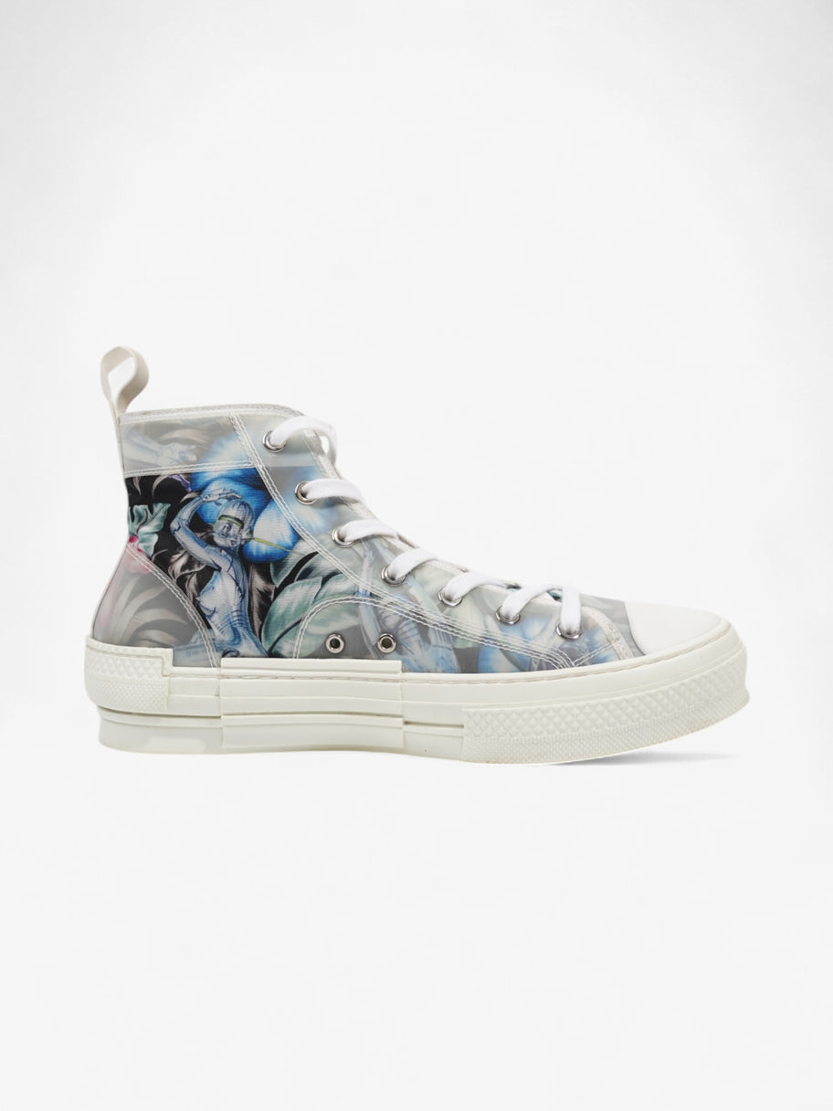 Christian Dior B23 High-tops White  / Multicolour Canvas EU 40 UK 7 Image 4