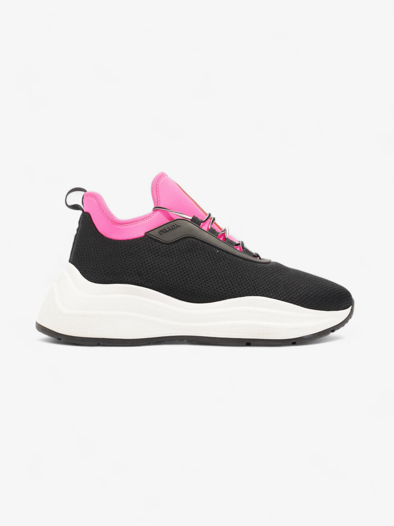  Prada Neoprene Sneakers Black / Pink Neoprene EU 39 UK 6