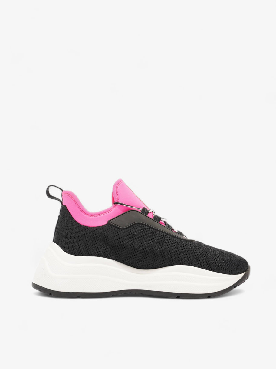 Prada Neoprene Sneakers Black / Pink Neoprene EU 39 UK 6 Image 4