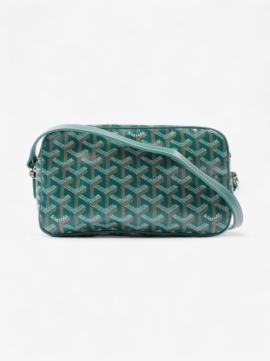 Goyard Cap-Vert PM Green Goyardine Canvas Calfskin Leather Image 1