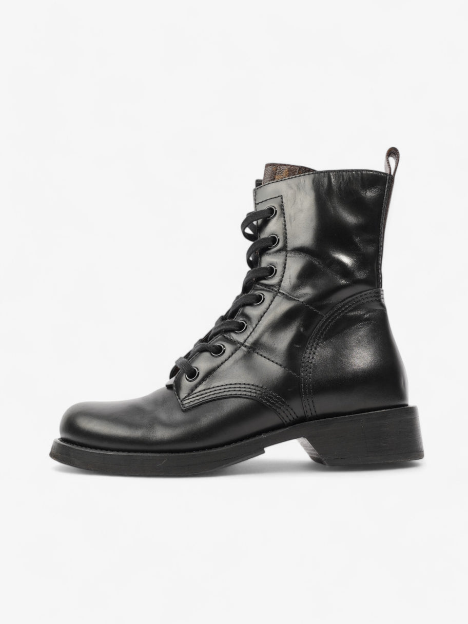 Louis Vuitton Metropolis Rangers Boots Black / Monogram Leather EU 40 UK 7 Image 5