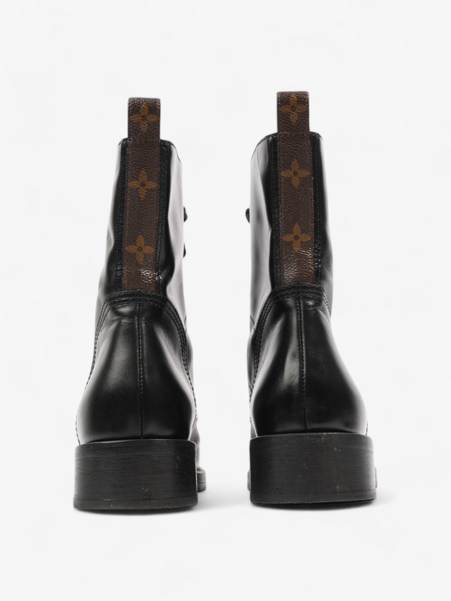 Louis Vuitton Metropolis Rangers Boots Black / Monogram Leather EU 40 UK 7 Image 6