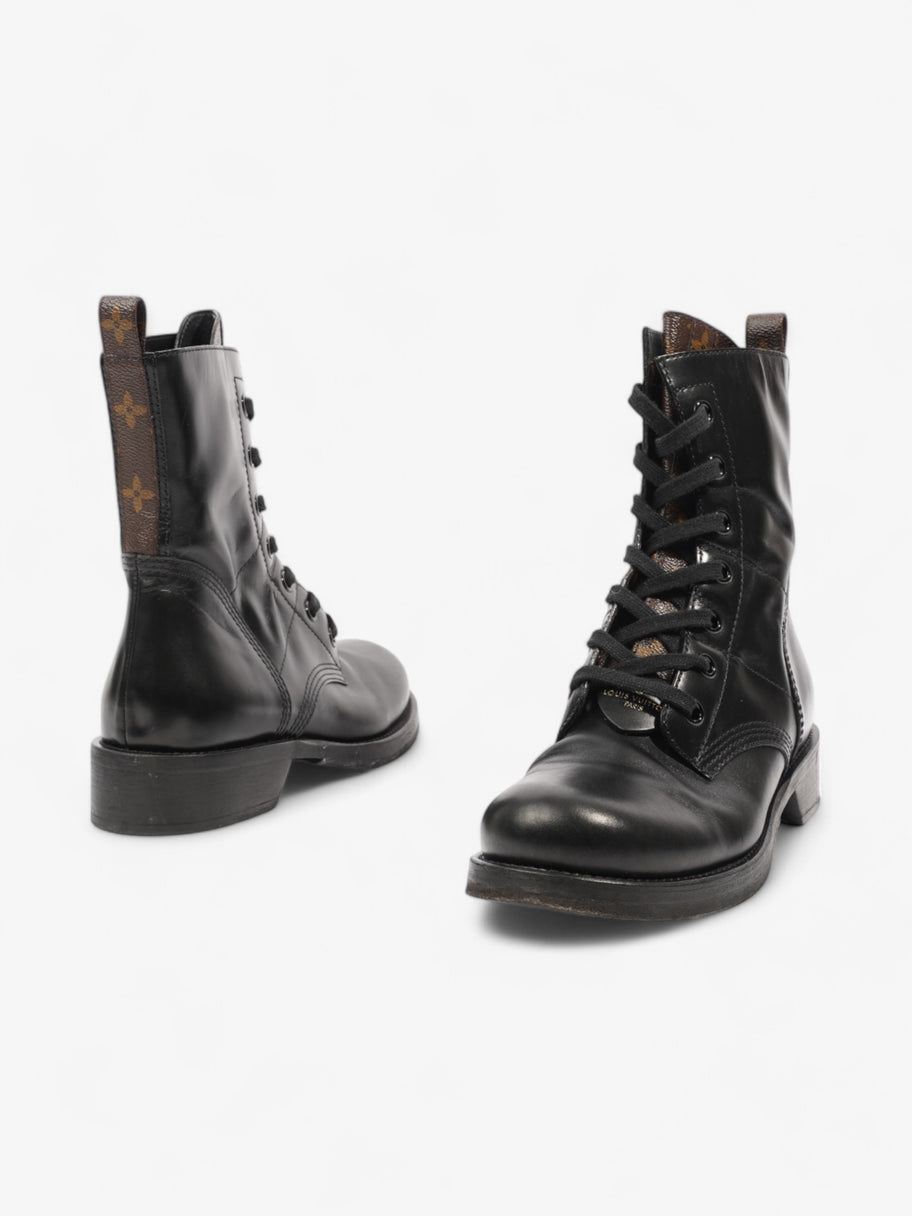 Louis Vuitton Metropolis Rangers Boots Black / Monogram Leather EU 40 UK 7 Image 9