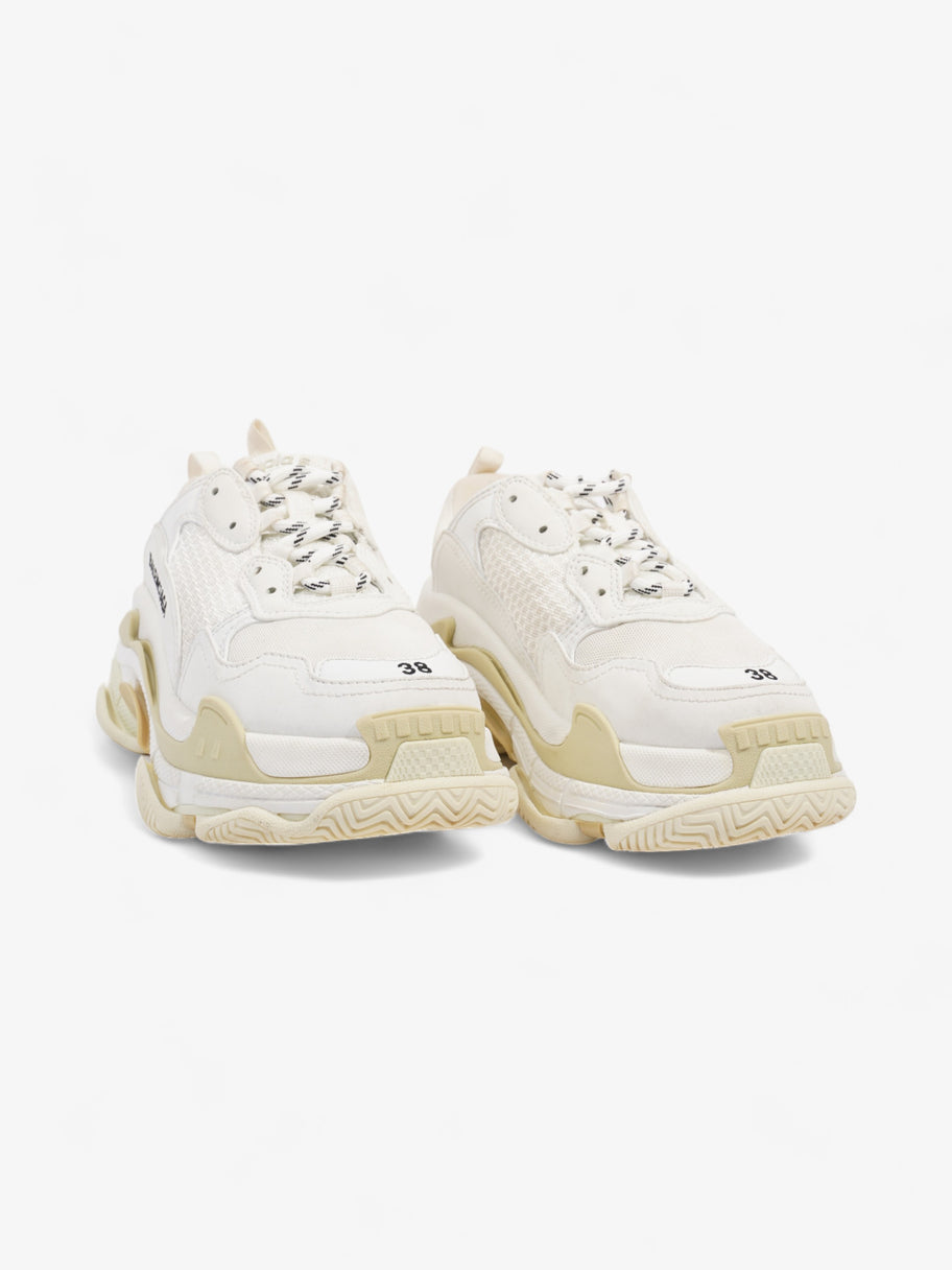 Balenciaga Triple S White / Cream Mesh EU 38 UK 5 Image 2