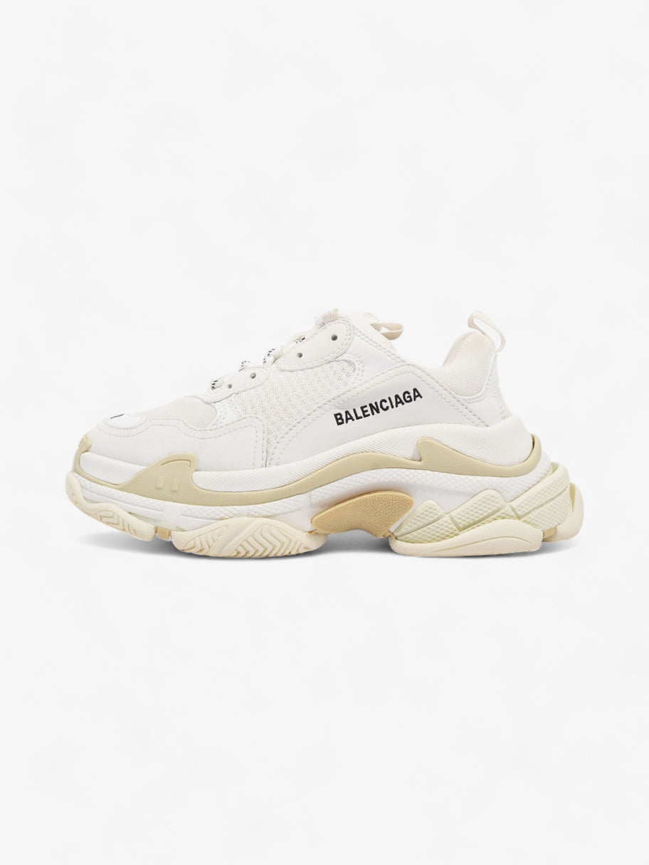 Balenciaga Triple S White / Cream Mesh EU 38 UK 5 Image 5