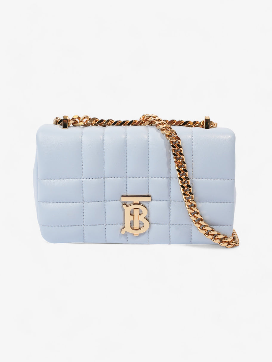 Burberry Mini Lola Baby Blue Lambskin Leather Image 1