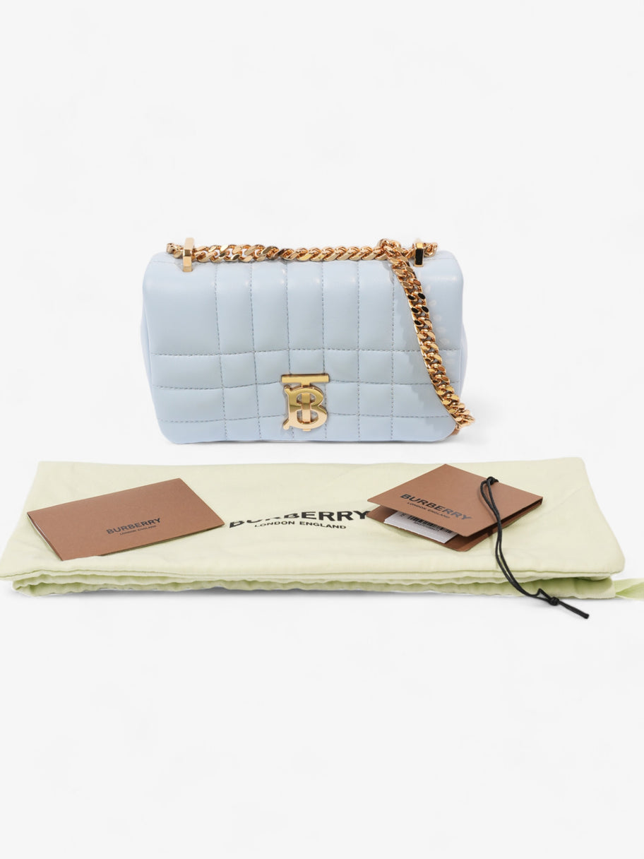 Burberry Mini Lola Baby Blue Lambskin Leather Image 11