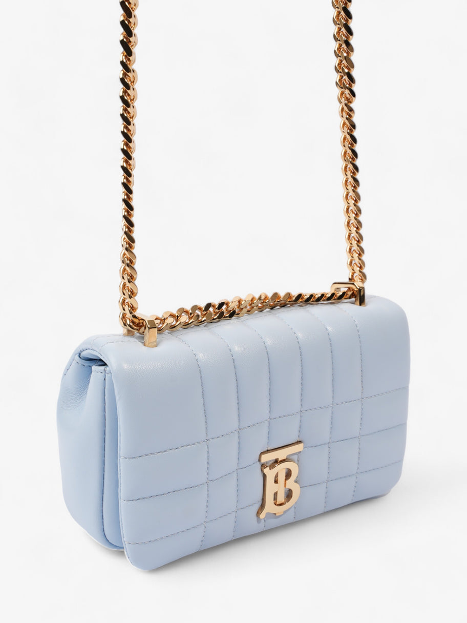 Burberry Mini Lola Baby Blue Lambskin Leather Image 7