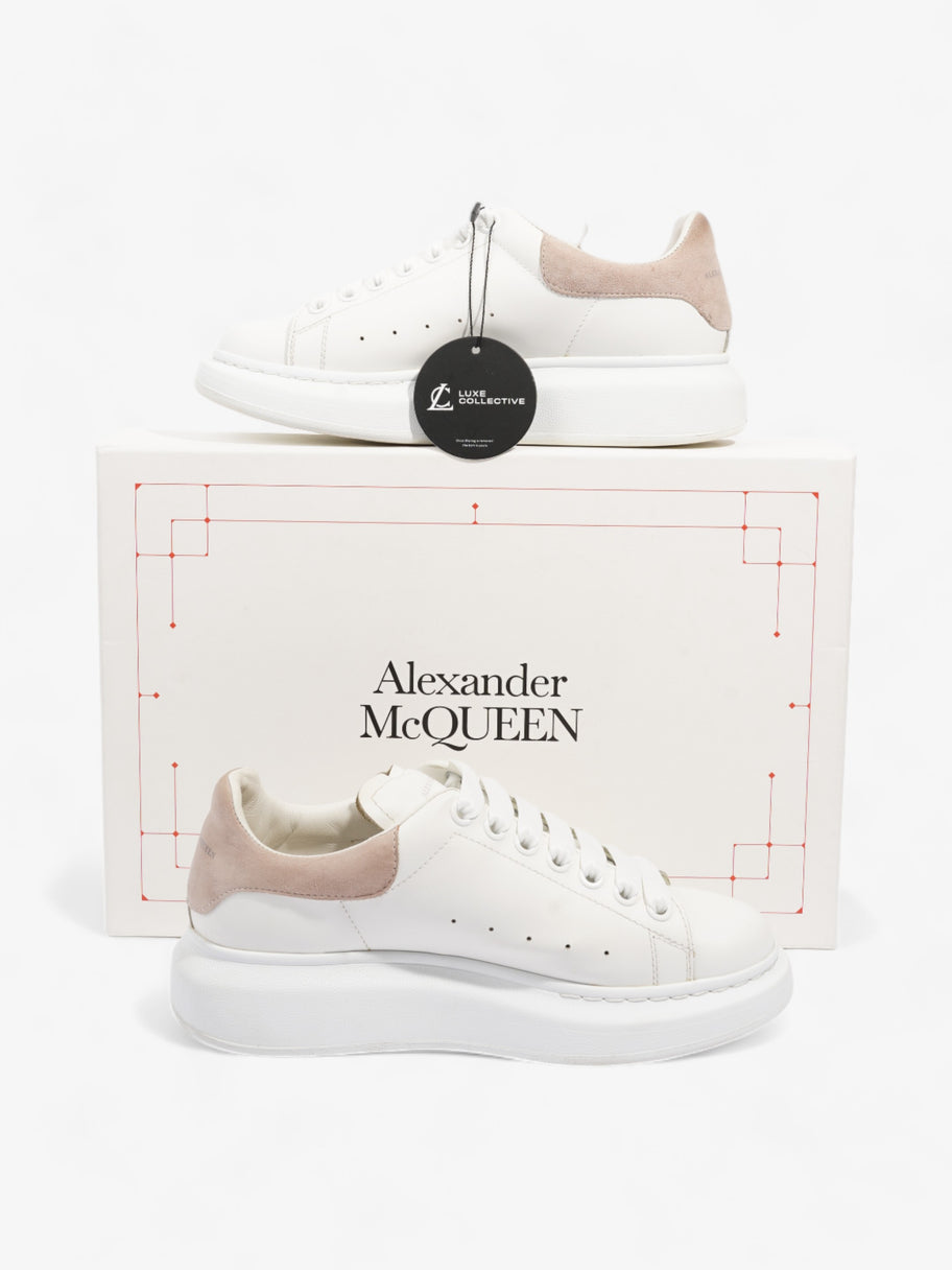 Alexander McQueen Oversized Sneakers White / Pink Leather EU 38 UK 5 Image 10