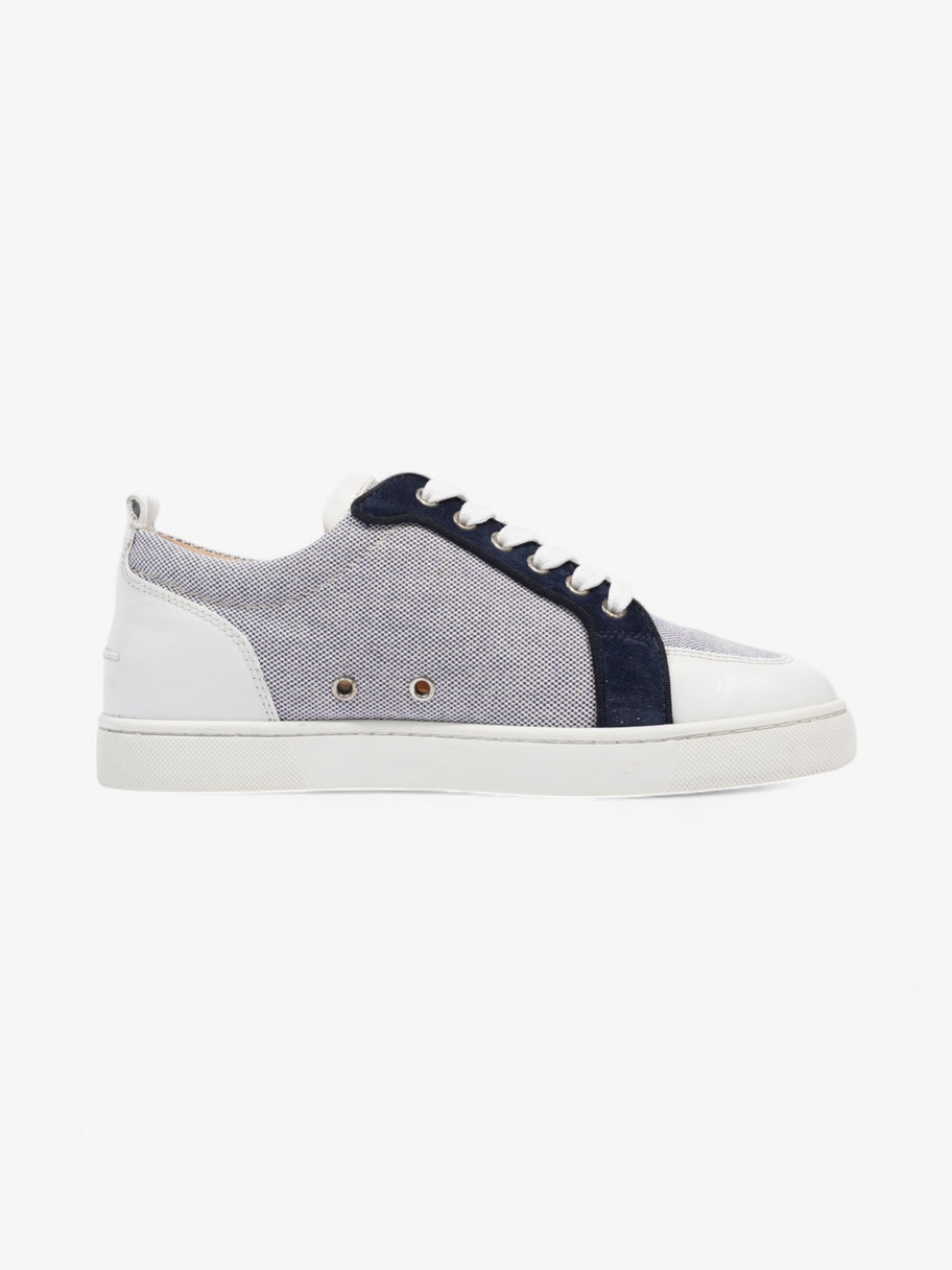 Christian Louboutin Rantulow Sneakers White  / Navy Cotton EU 41 UK 7 Image 4