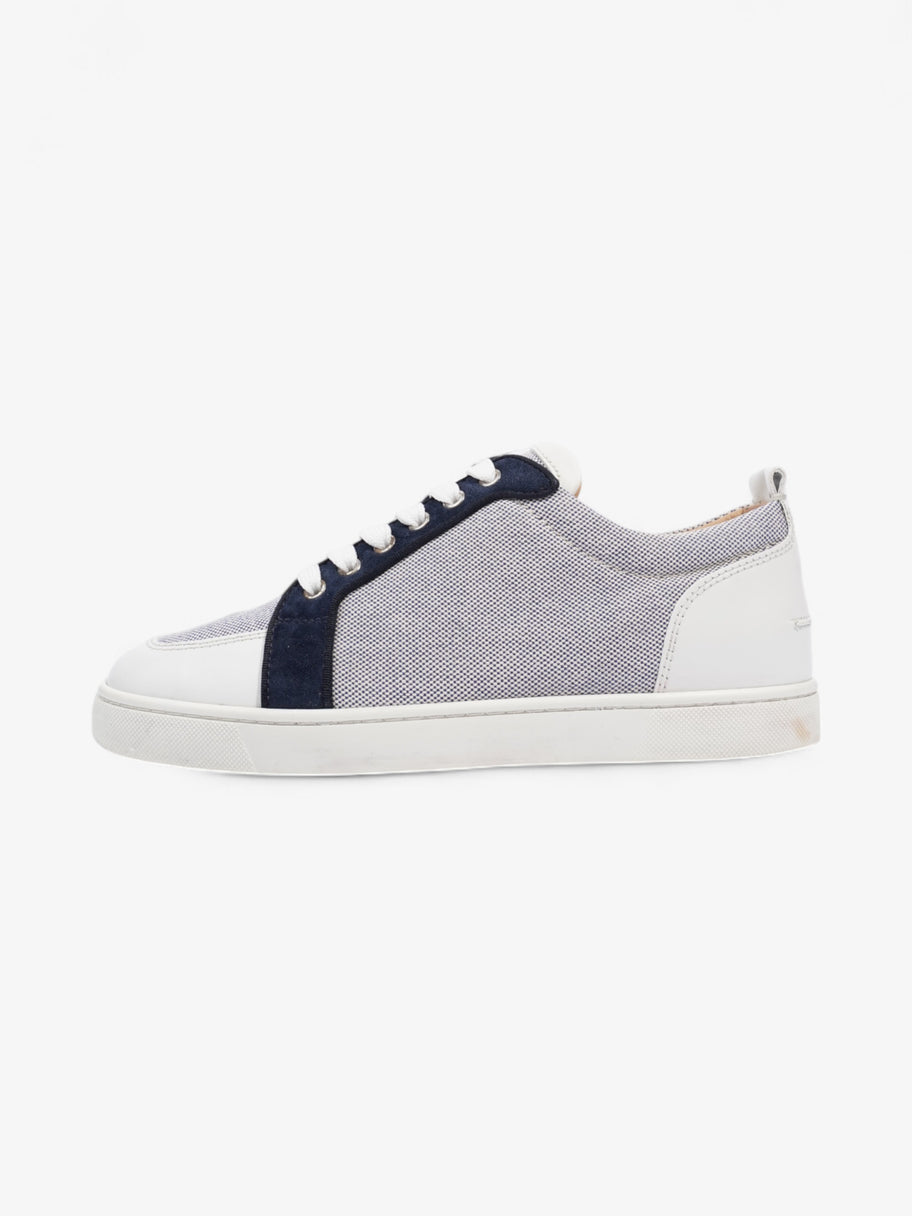 Christian Louboutin Rantulow Sneakers White  / Navy Cotton EU 41 UK 7 Image 5