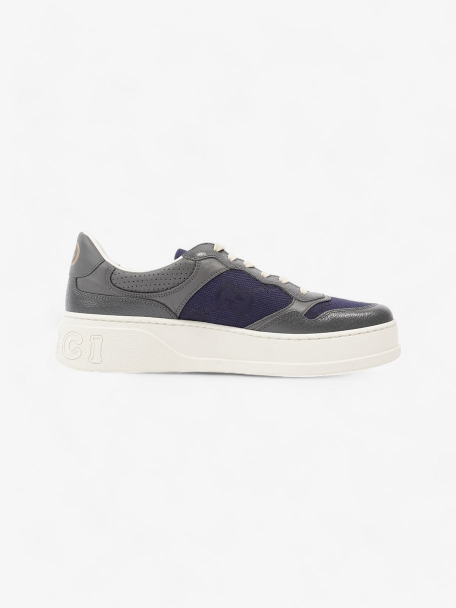 Gucci GG Trainer Navy / Grey / White Leather EU 45 UK 11 Image 4