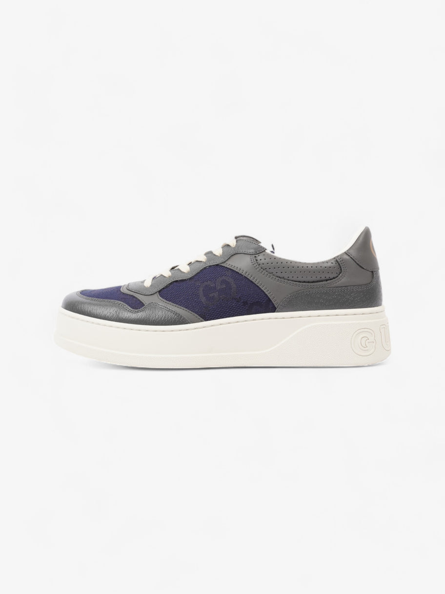 Gucci GG Trainer Navy / Grey / White Leather EU 45 UK 11 Image 5