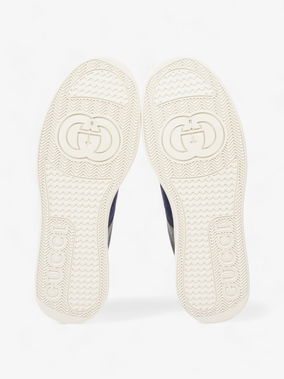 Gucci GG Trainer Navy / Grey / White Leather EU 45 UK 11 Image 7