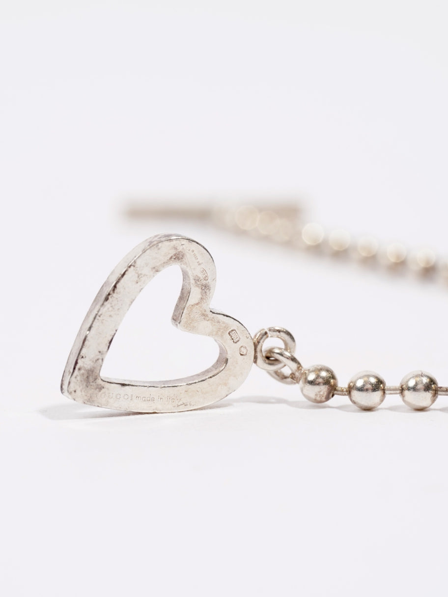 Gucci Heart Bracelet Silver Silver Sterling Image 5