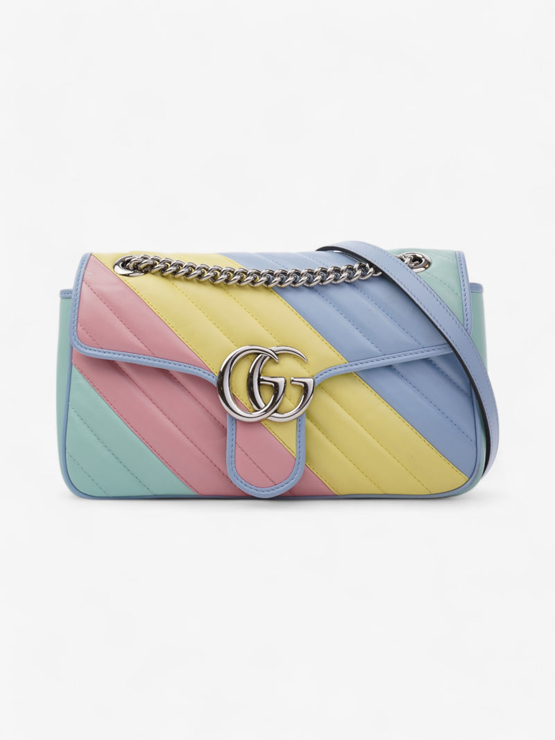  Gucci GG Marmont Pastel Calfskin Leather Small