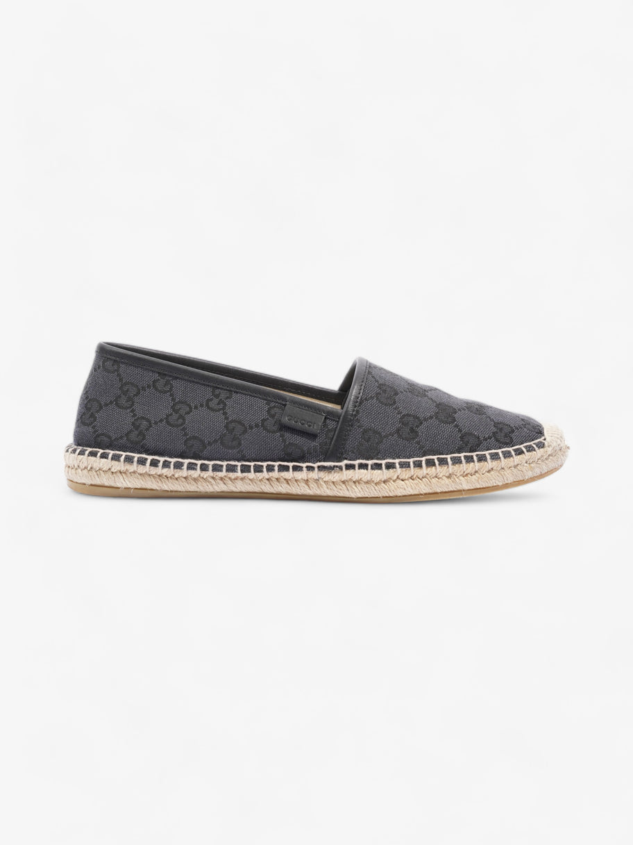 GG Espadrilles  Black Monogram  Canvas EU 38.5 UK 5.5 Image 1