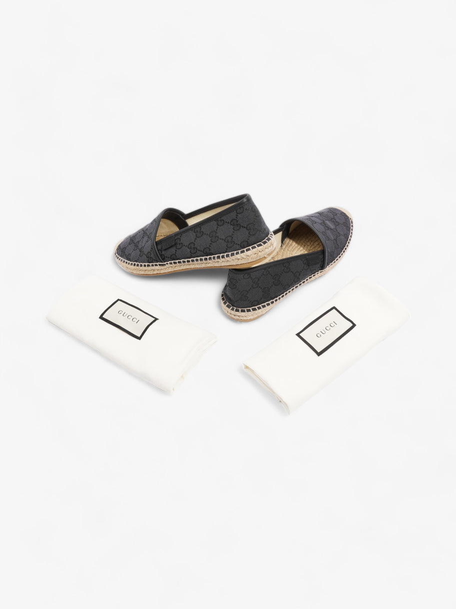 GG Espadrilles  Black Monogram  Canvas EU 38.5 UK 5.5 Image 10