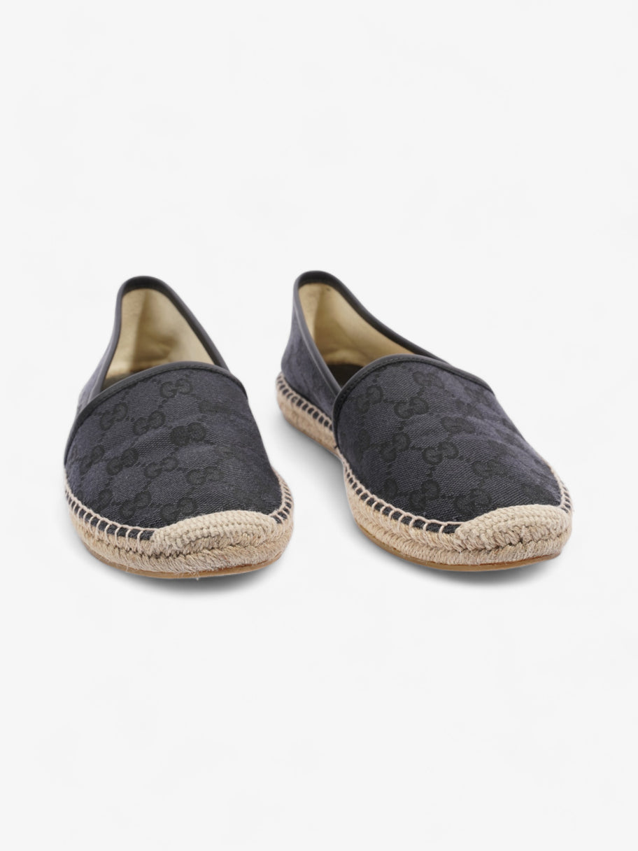 GG Espadrilles  Black Monogram  Canvas EU 38.5 UK 5.5 Image 8