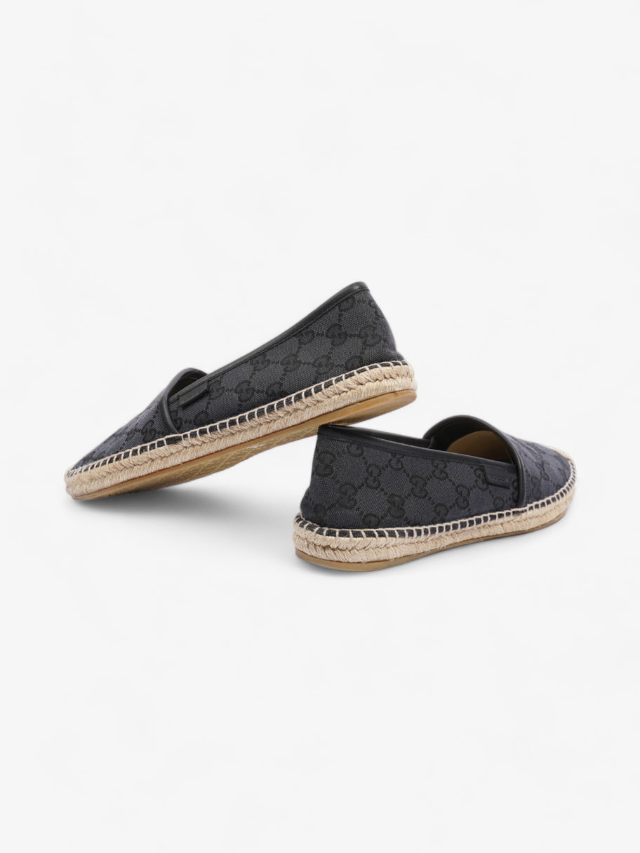 GG Espadrilles  Black Monogram  Canvas EU 38.5 UK 5.5 Image 9