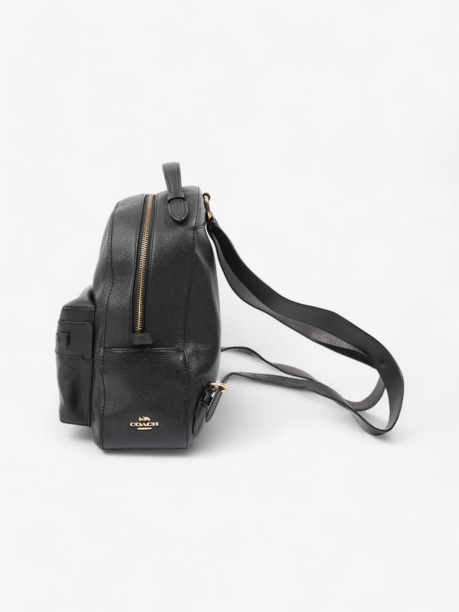 Coach Rucksack Black Leather Campus Rucksack Image 3