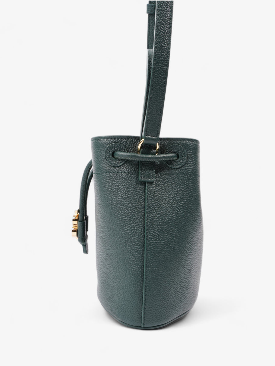 Burberry TB Bucket Bag Vine Green Leather Mini Image 3