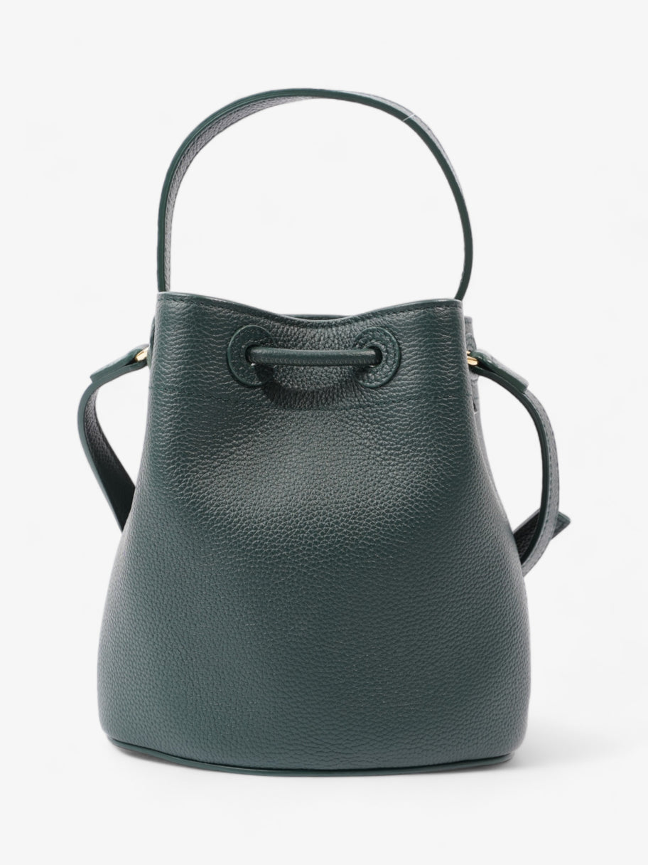 Burberry TB Bucket Bag Vine Green Leather Mini Image 4