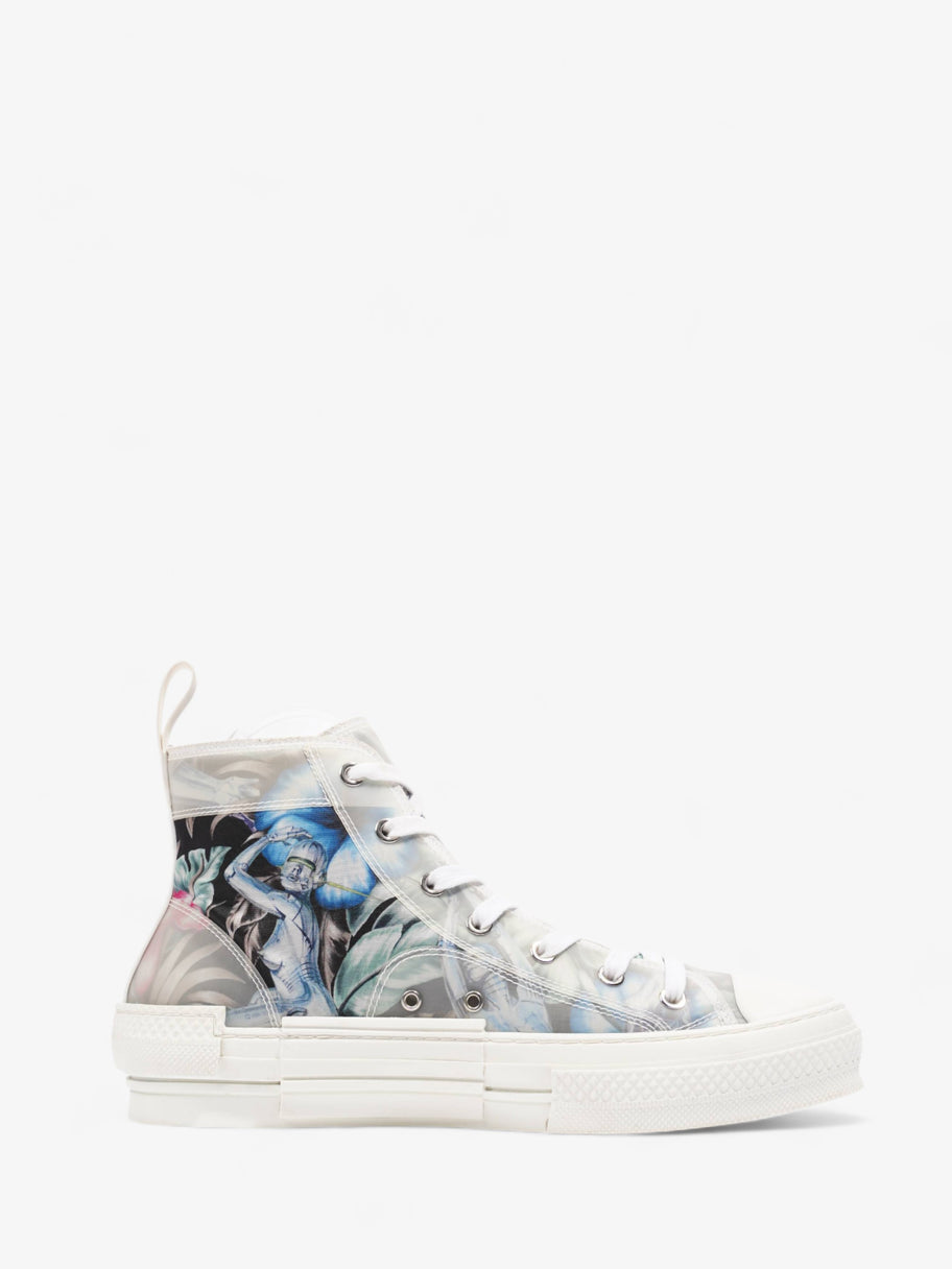 Christian Dior B23 High-top Multicolour / White Canvas EU 40 UK 6 Image 4