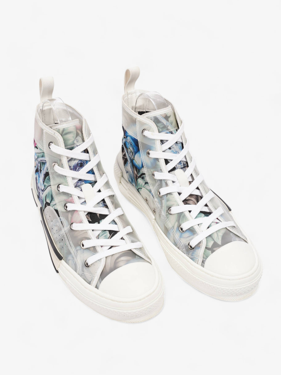 Christian Dior B23 High-top Multicolour / White Canvas EU 40 UK 6 Image 8