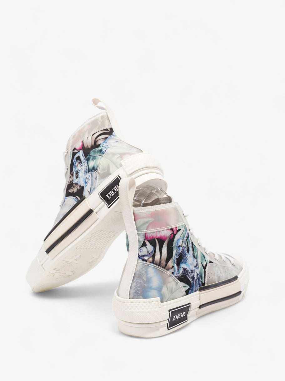 Christian Dior B23 High-top Multicolour / White Canvas EU 40 UK 6 Image 9