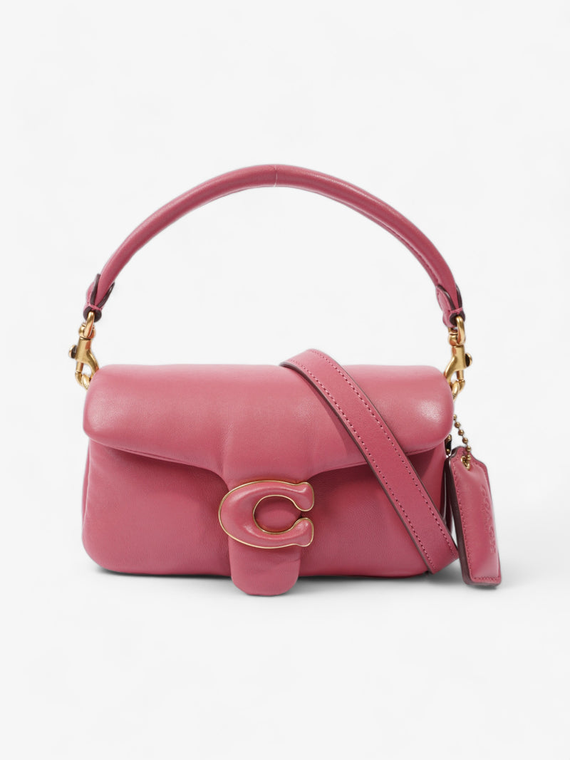  Coach Pillow Tabby 18 Rosa Nappa Leather