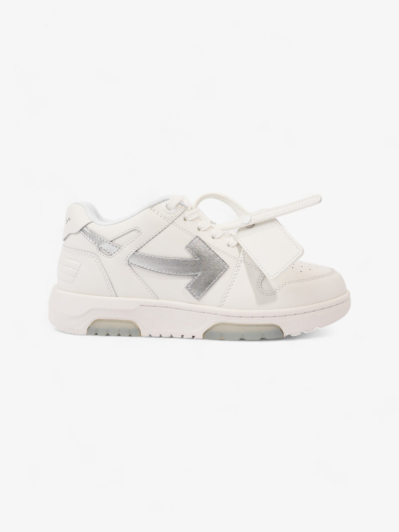  Off White Out Of Office White / Silver Leather EU 38 UK 5