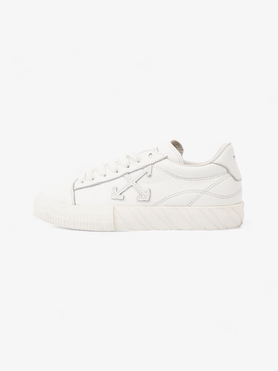 Off White Low Vulcanized White Leather EU 40 UK 7 Image 5