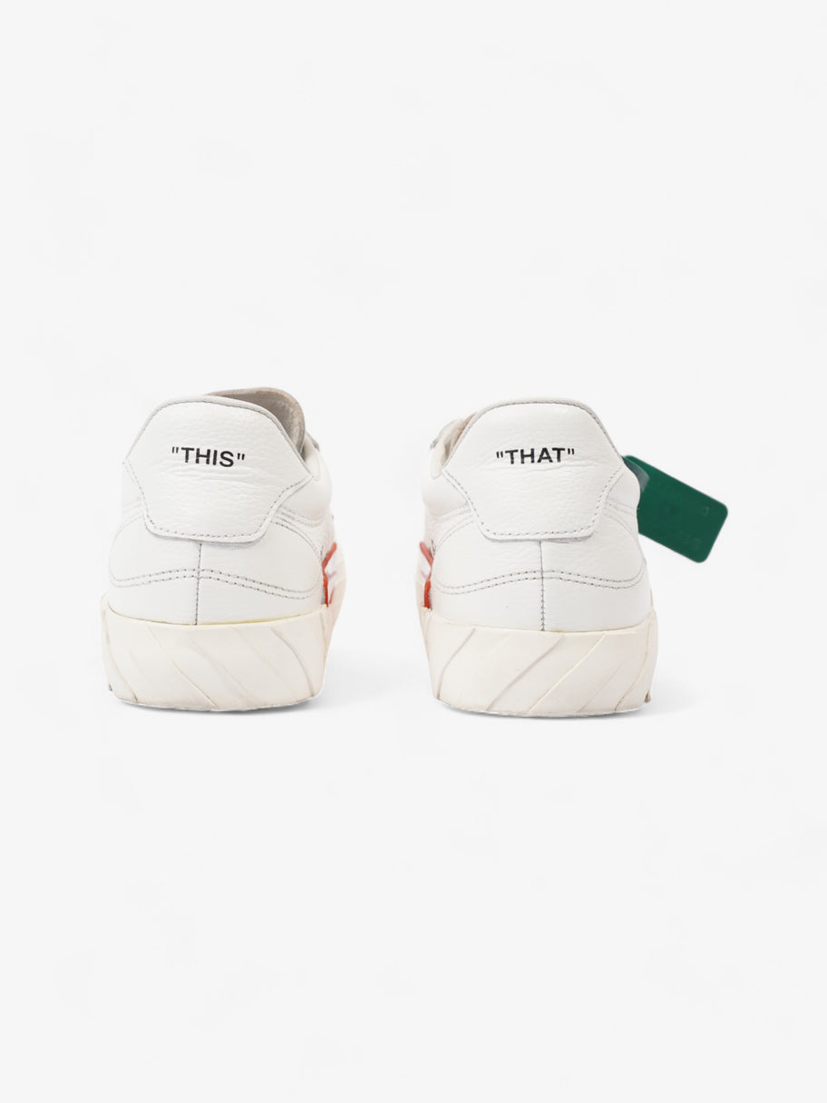 Off White Low Vulcanized White Leather EU 40 UK 7 Image 6