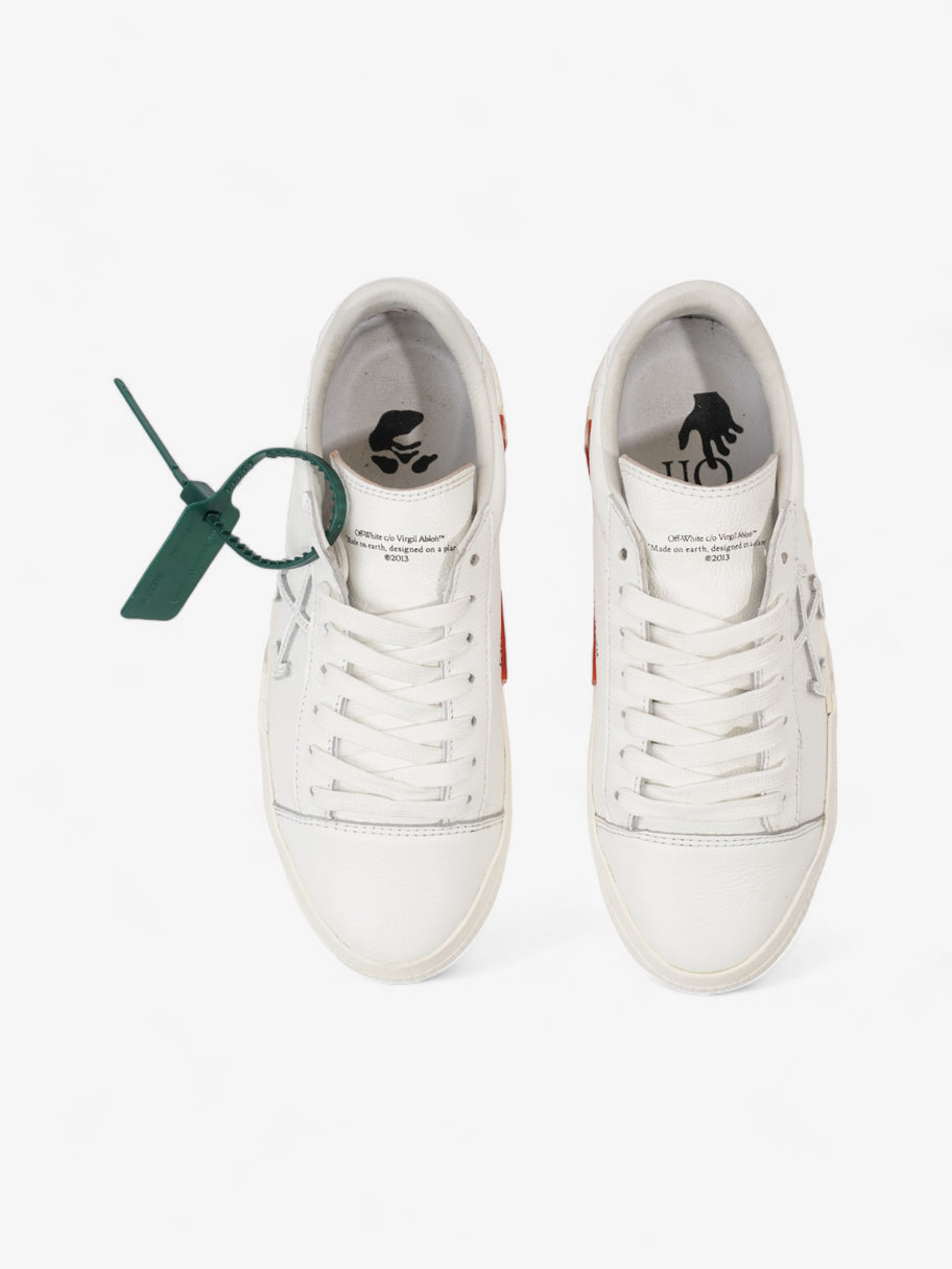 Off White Low Vulcanized White Leather EU 40 UK 7 Image 8