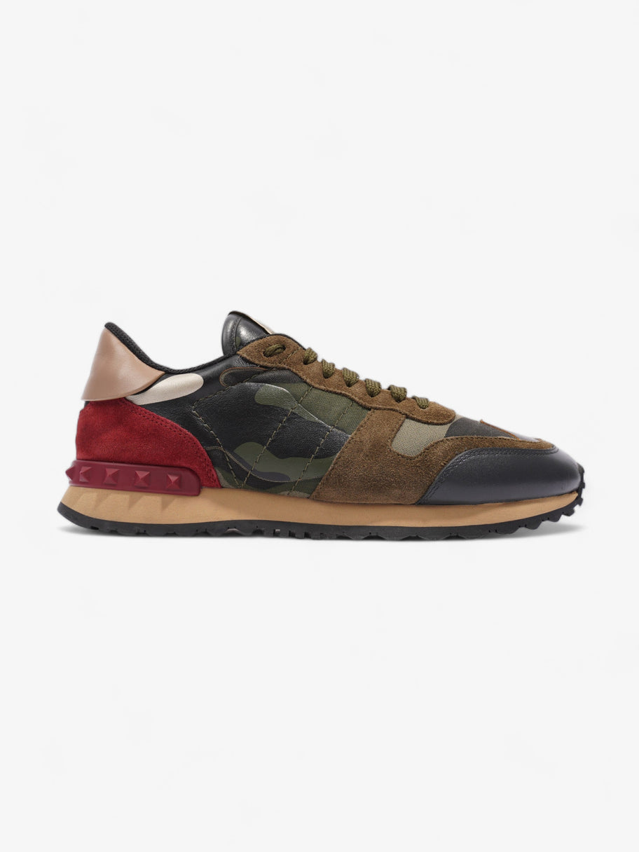 Valentino Rockrunner Khaki / Navy Suede EU 38.5 UK 5.5 Image 1