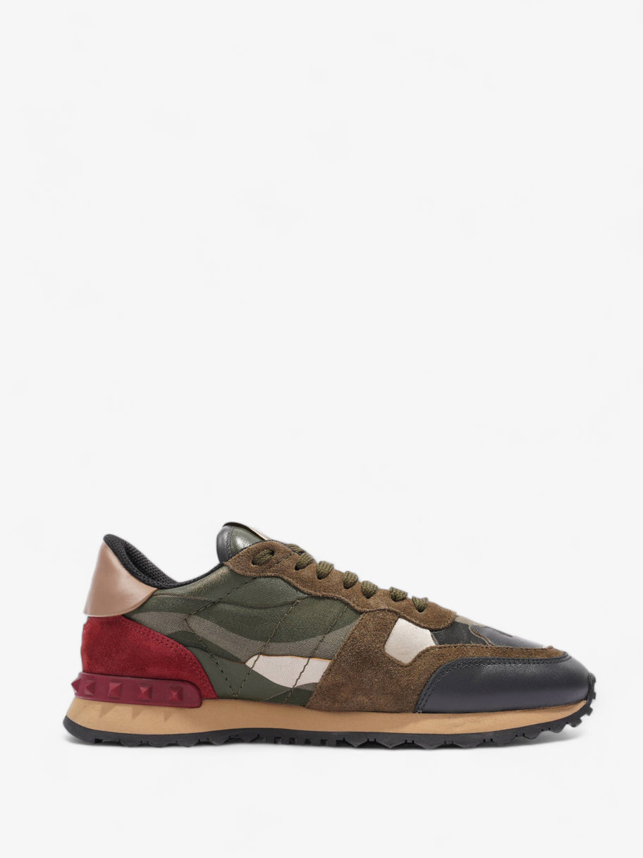 Valentino Rockrunner Khaki / Navy Suede EU 38.5 UK 5.5 Image 4