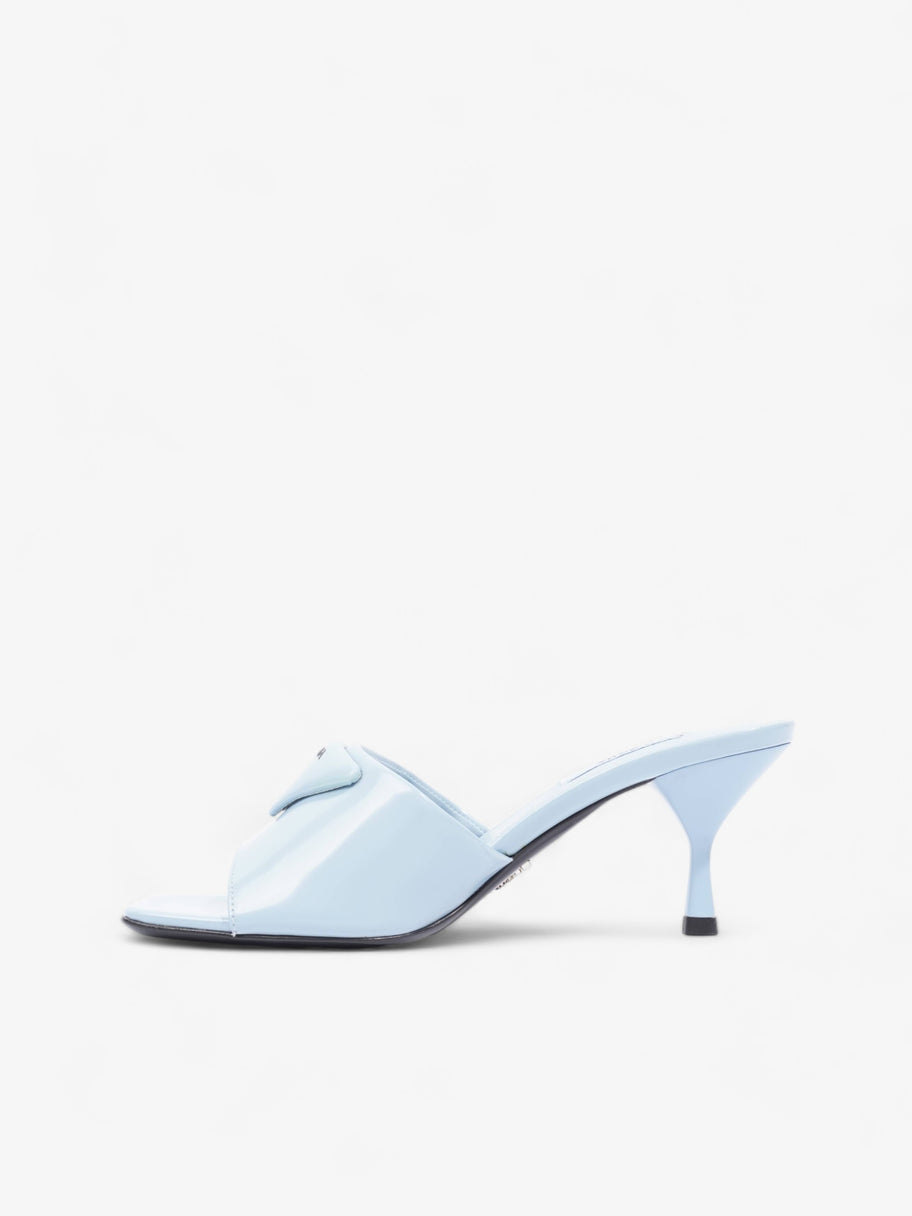 Calzature Donna 75 Light Blue Leather EU 37 UK 4 Image 3