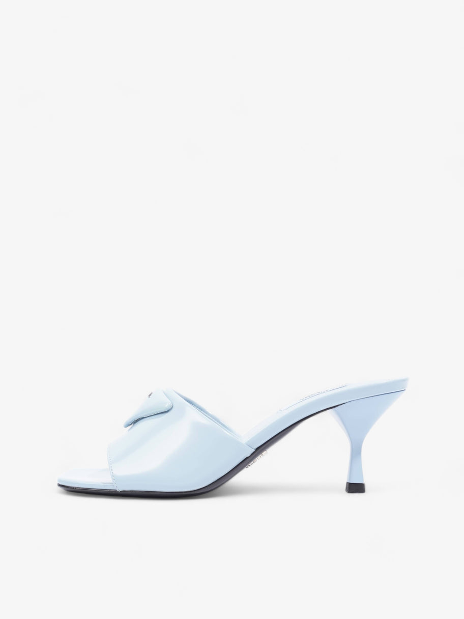 Calzature Donna 75 Light Blue Leather EU 37 UK 4 Image 5