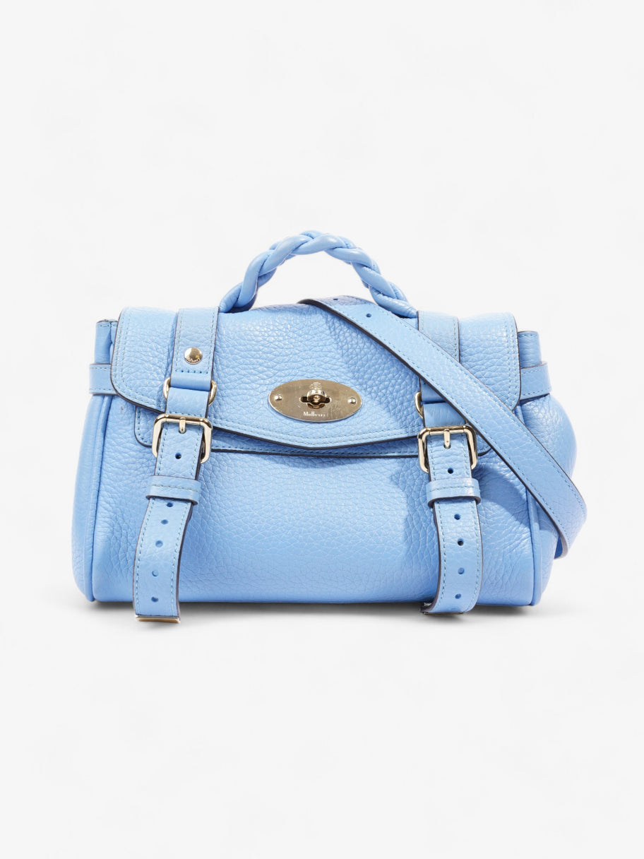 Mulberry Alexa Blue Grained Leather Mini Image 1