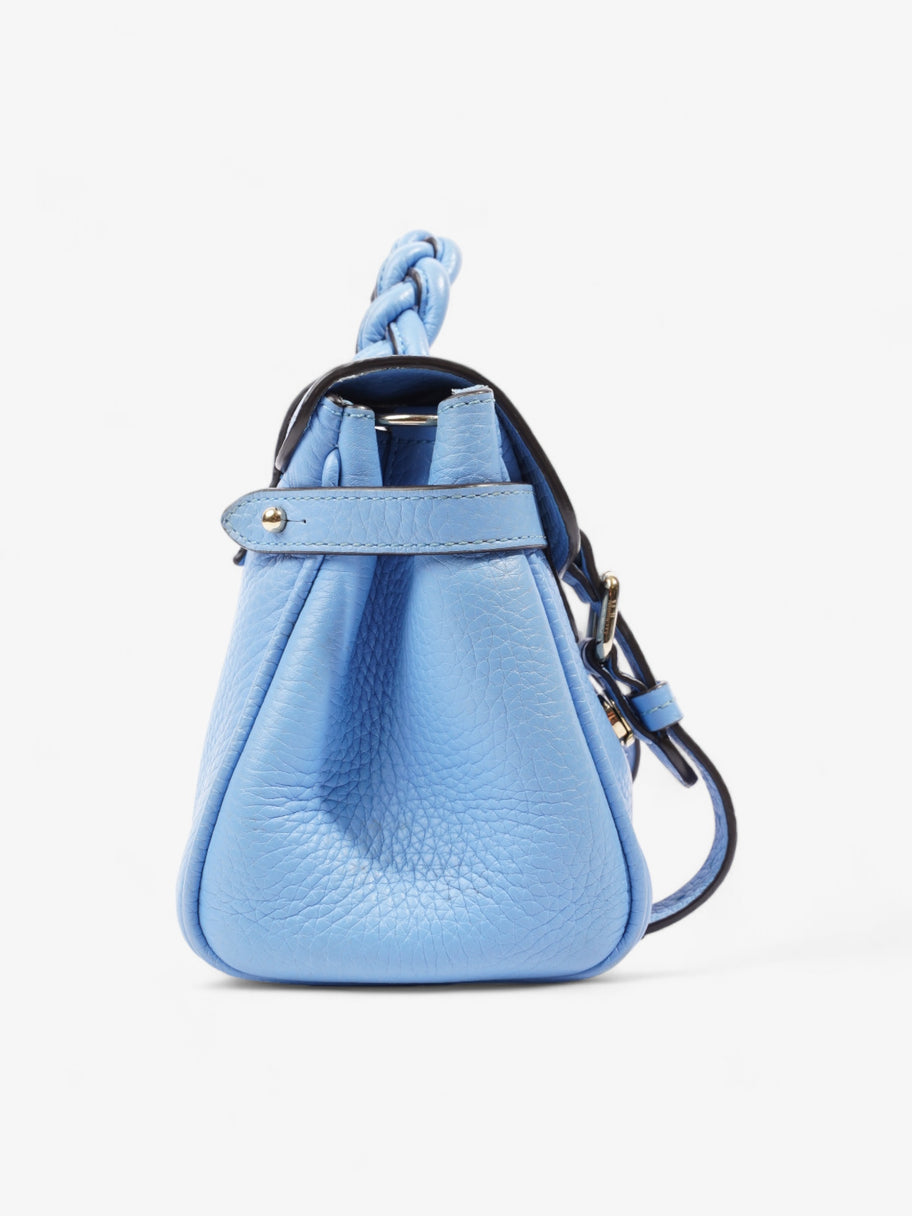 Mulberry Alexa Blue Grained Leather Mini Image 5