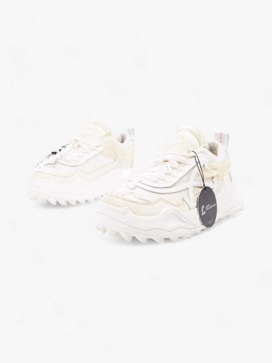 Off White Odsy 1000 Sneakers White / Cream Mesh EU 40 UK 7 Image 10