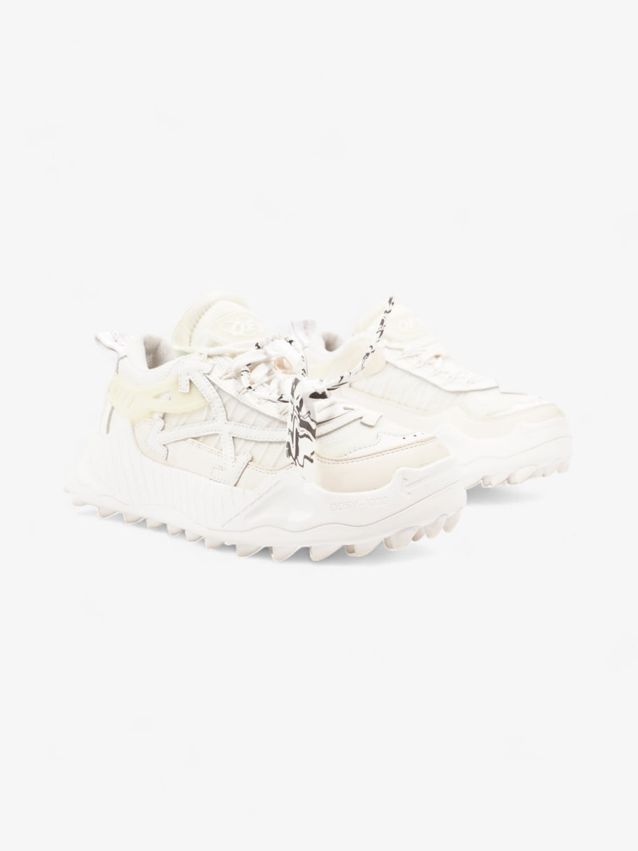 Off White Odsy 1000 Sneakers White / Cream Mesh EU 40 UK 7 Image 2