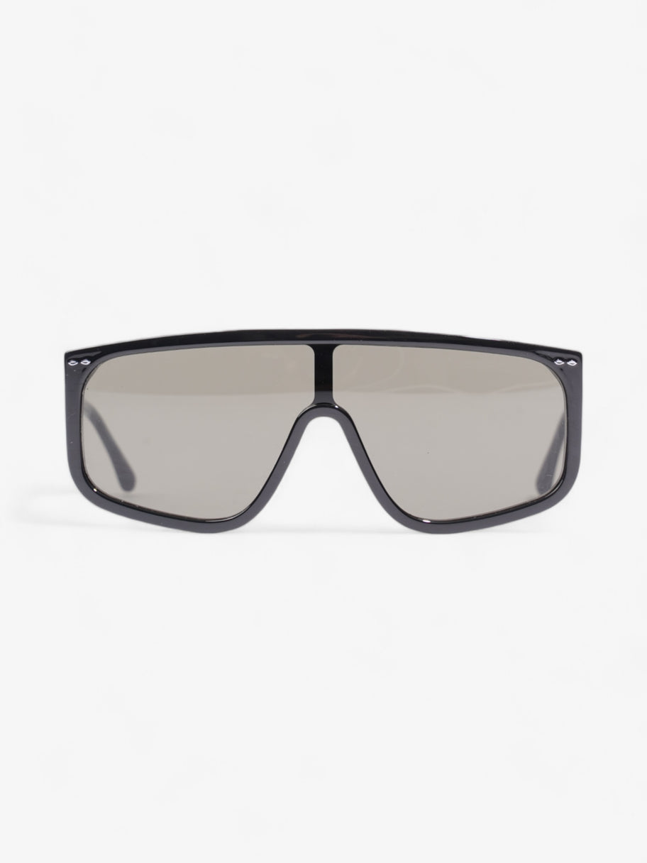 Isabel Marant Etoile Shield-Frame Sunglasses Black Acetate 145mm Image 1