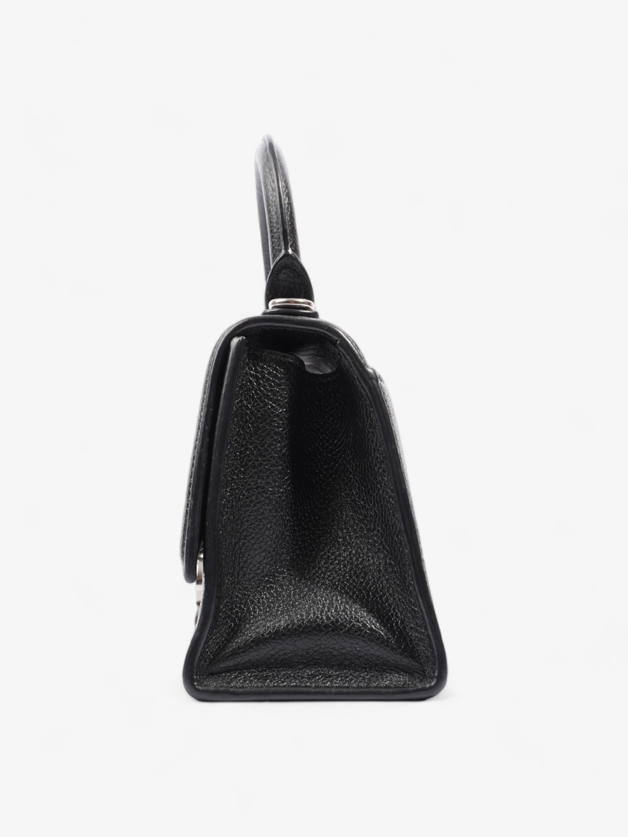 Balenciaga XS Hourglass Black Calfskin Leather Image 3