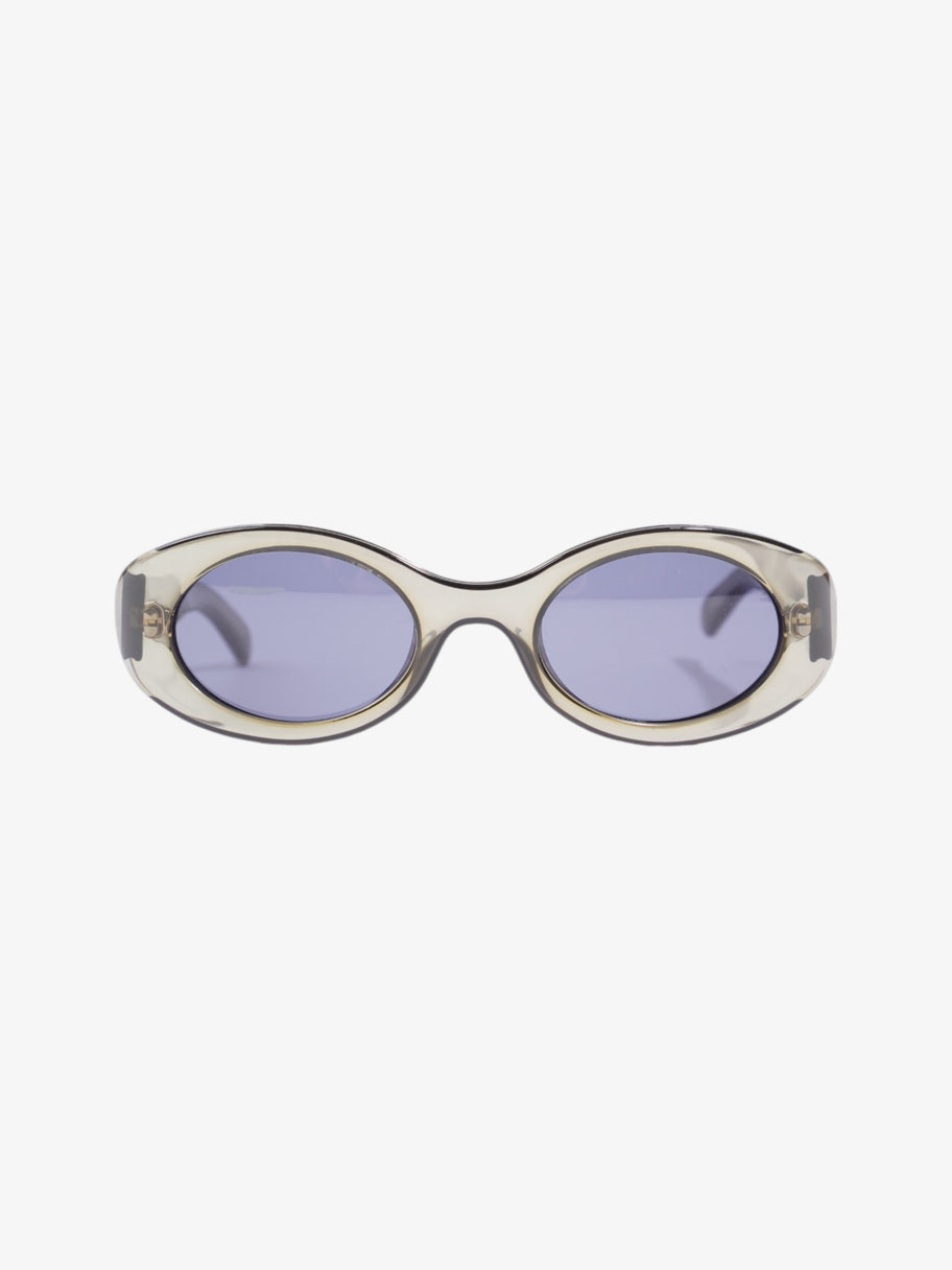 Gucci GG Sunglasses Khaki Acetate 135mm Image 1