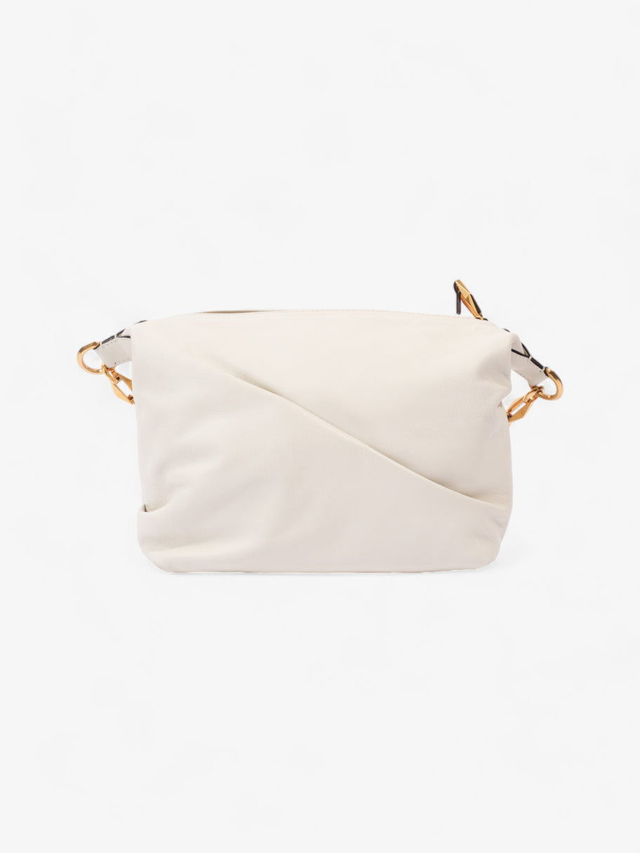 Jimmy Choo Diamond Soft Hobo White Leather Small Image 4