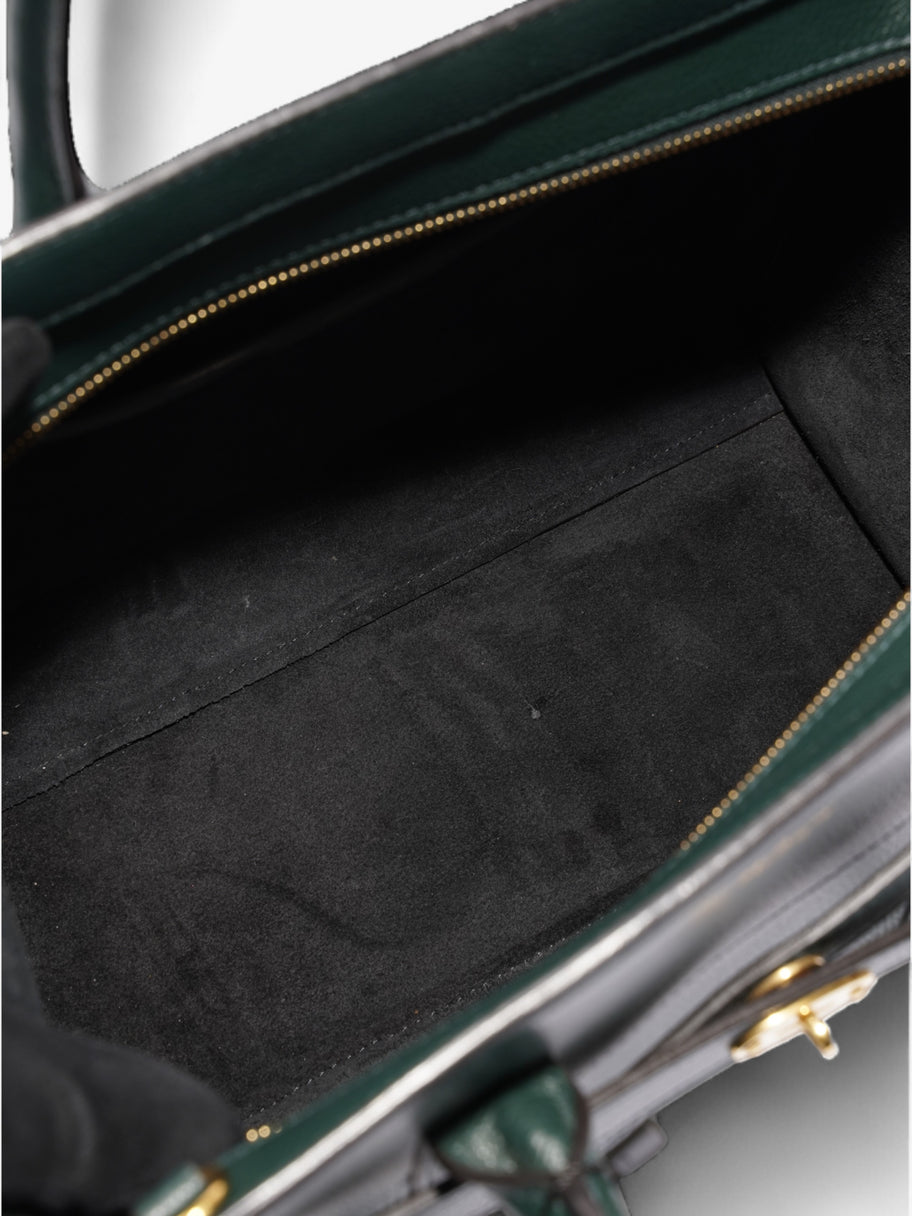 Mulberry Zipped Bayswater Mulberry Green Grained Leather Small Image 7