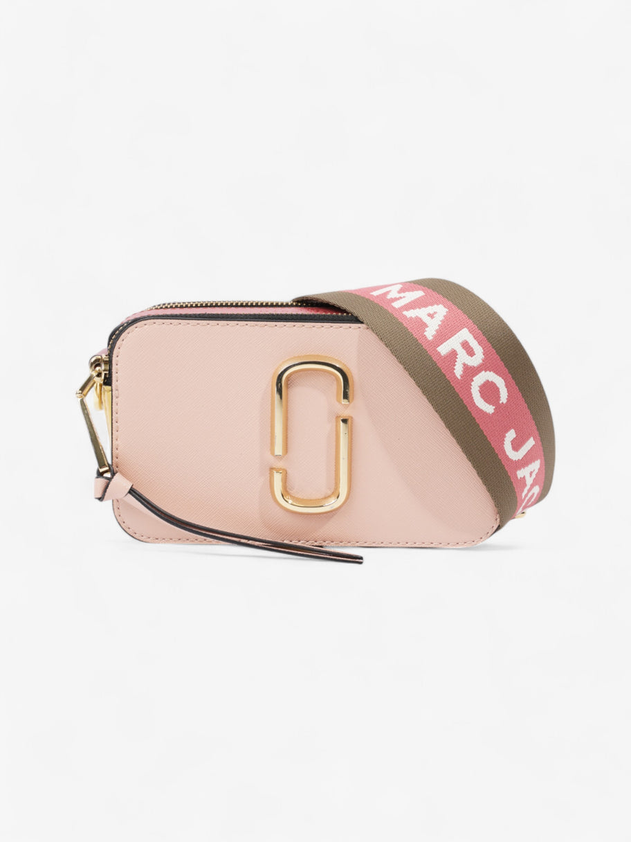 Marc Jacobs The Snapshot Bag Light Pink / Yellow / Dark Pink Leather Image 1